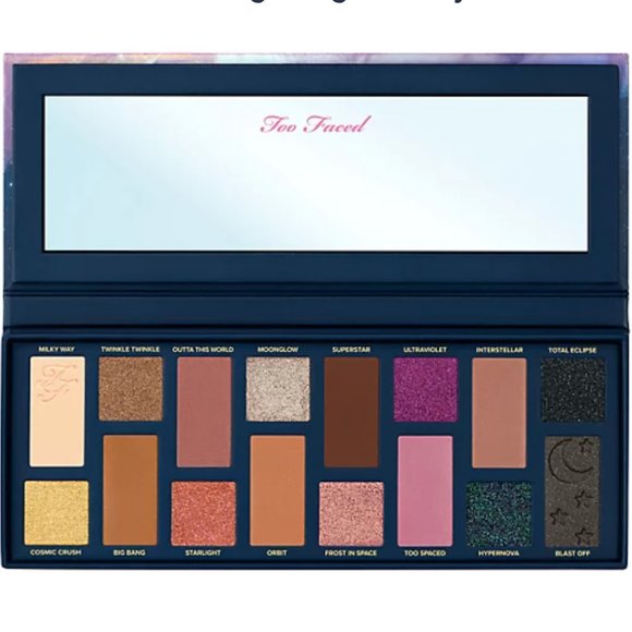Too Faced Cosmic Crush High-Pigment Eye Shadow Palette - Picture 1 of 7